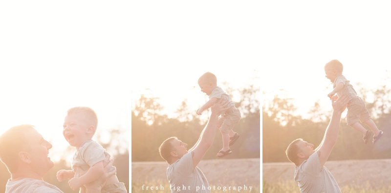 dad and son photography houston