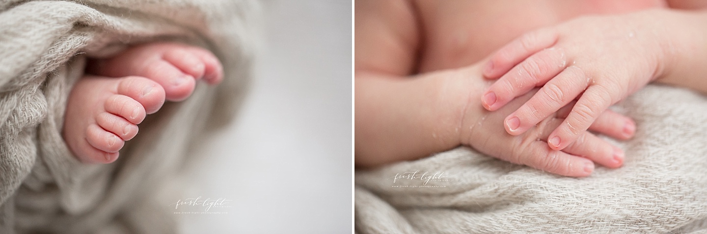 newborn baby toes and fingers