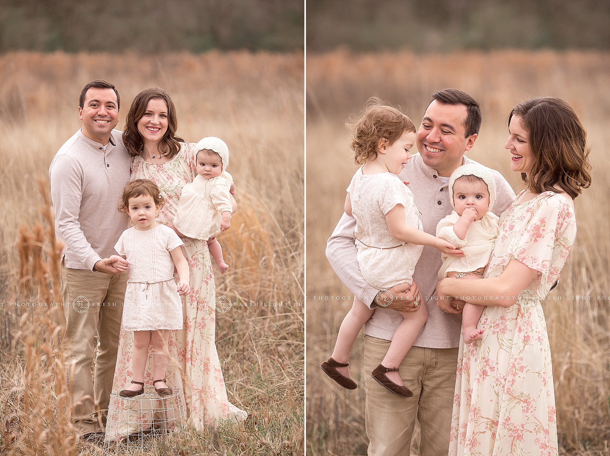 Houston family at an outdoor photography session