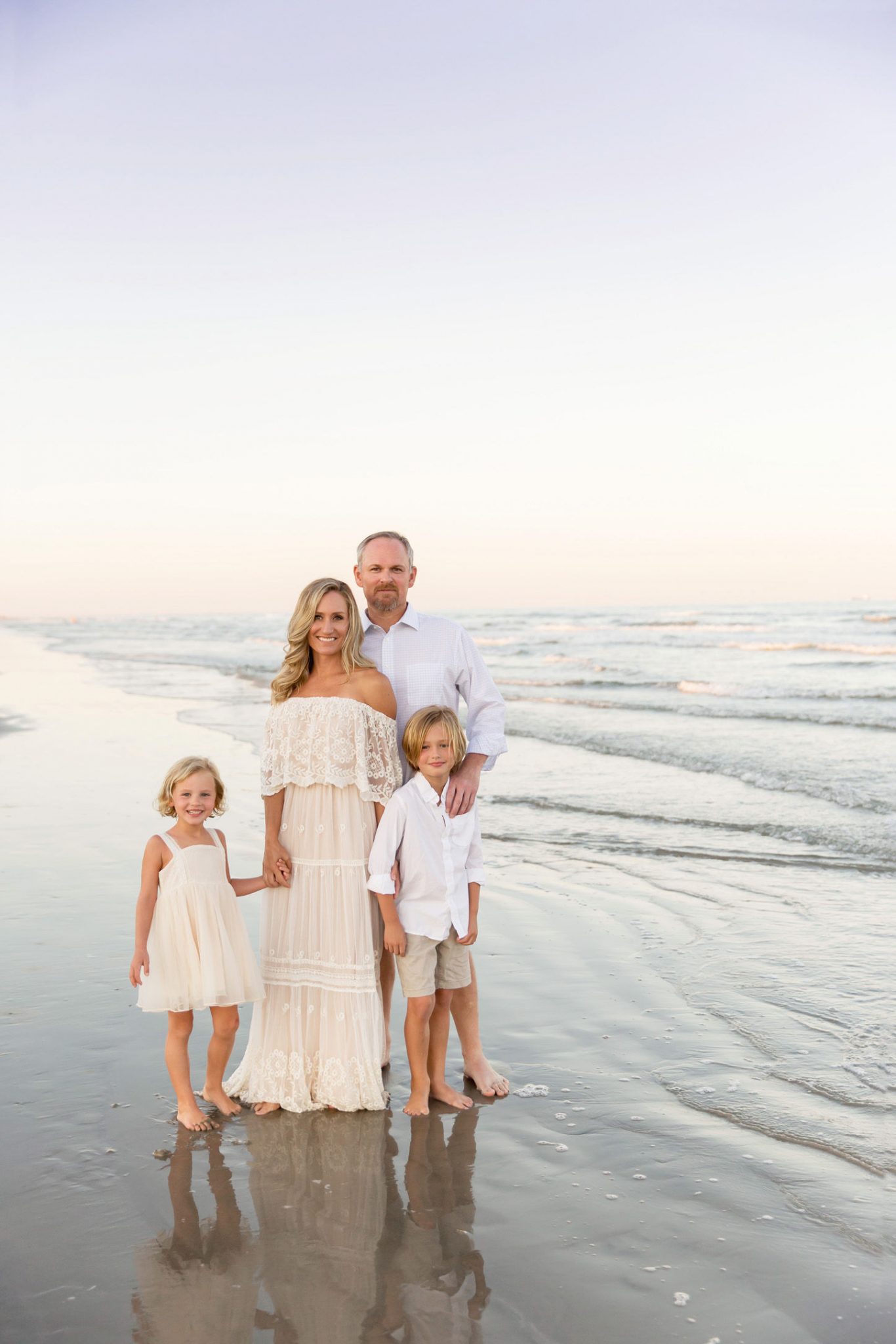 Pastel Family Pictures On The Beaches of Galveston - Fresh Light ...