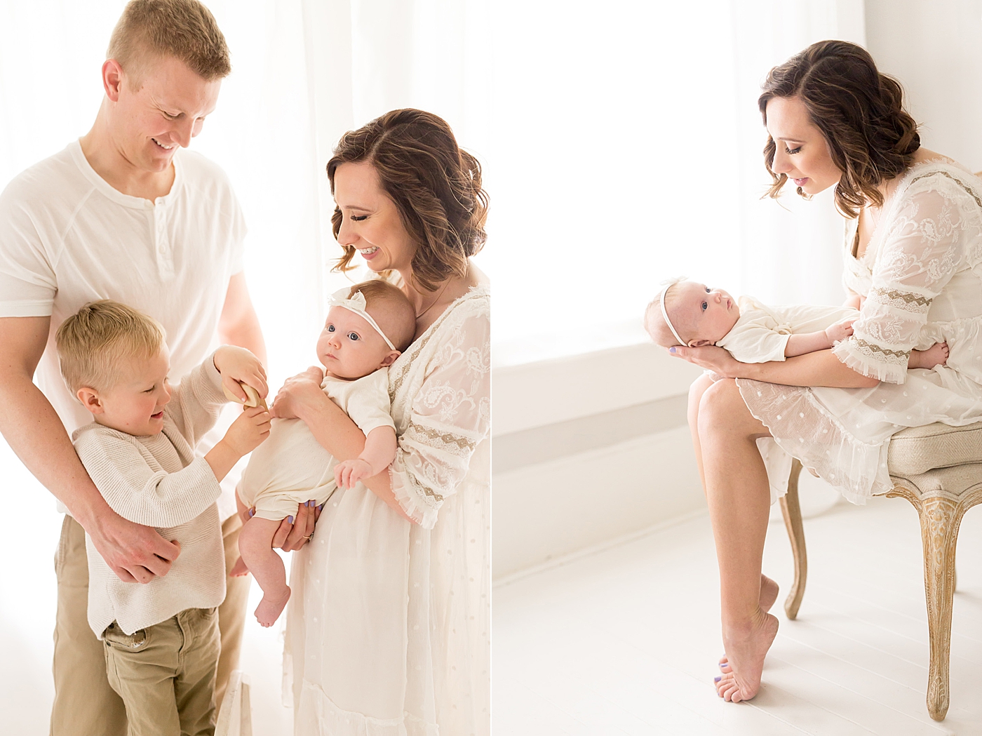 Family photos with baby girl | Fresh Light Photography