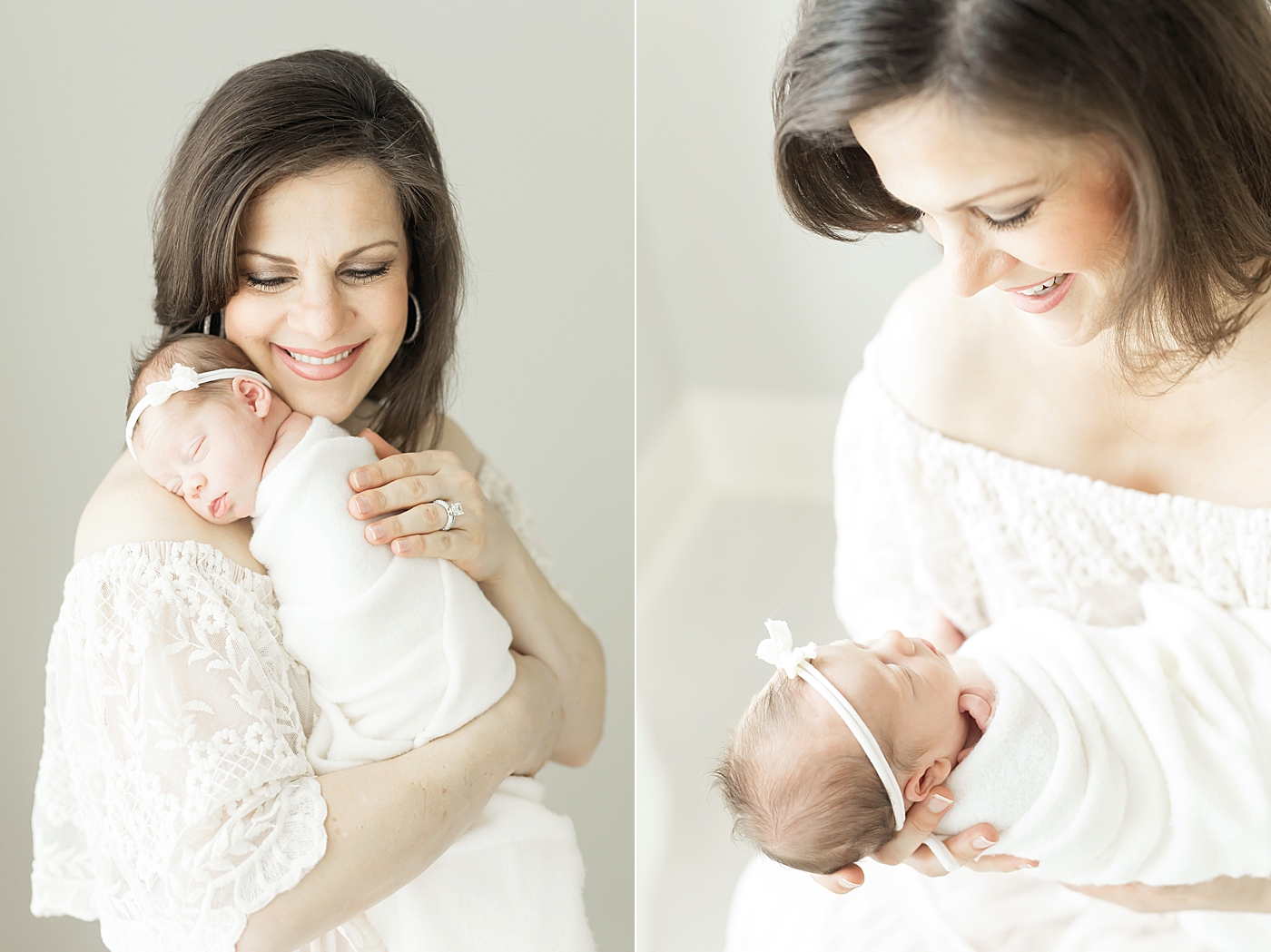 Mom and her beautiful baby girl. Photos by Fresh Light Photography.