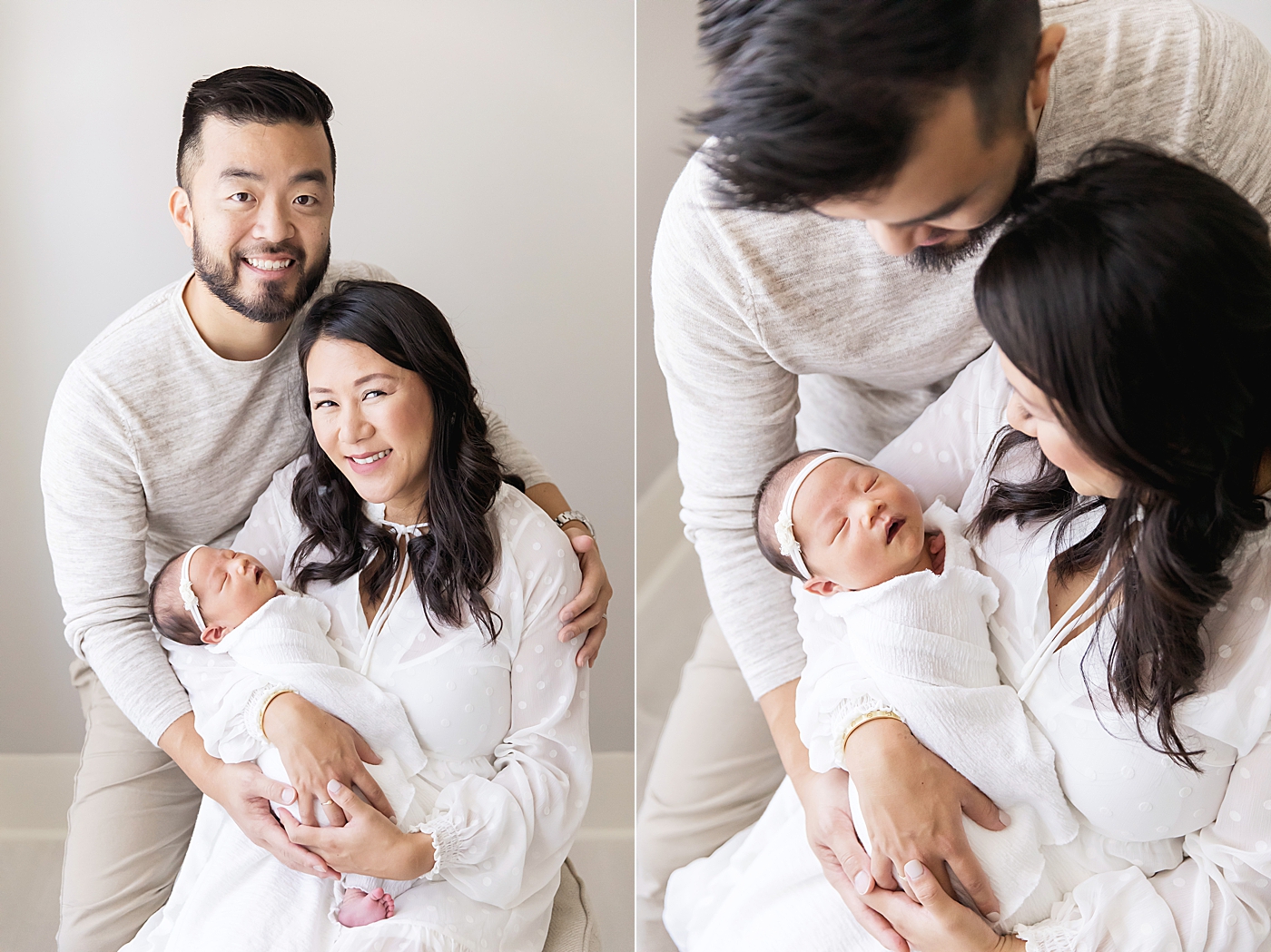 Mom and Dad with baby girl | Fresh Light Photography