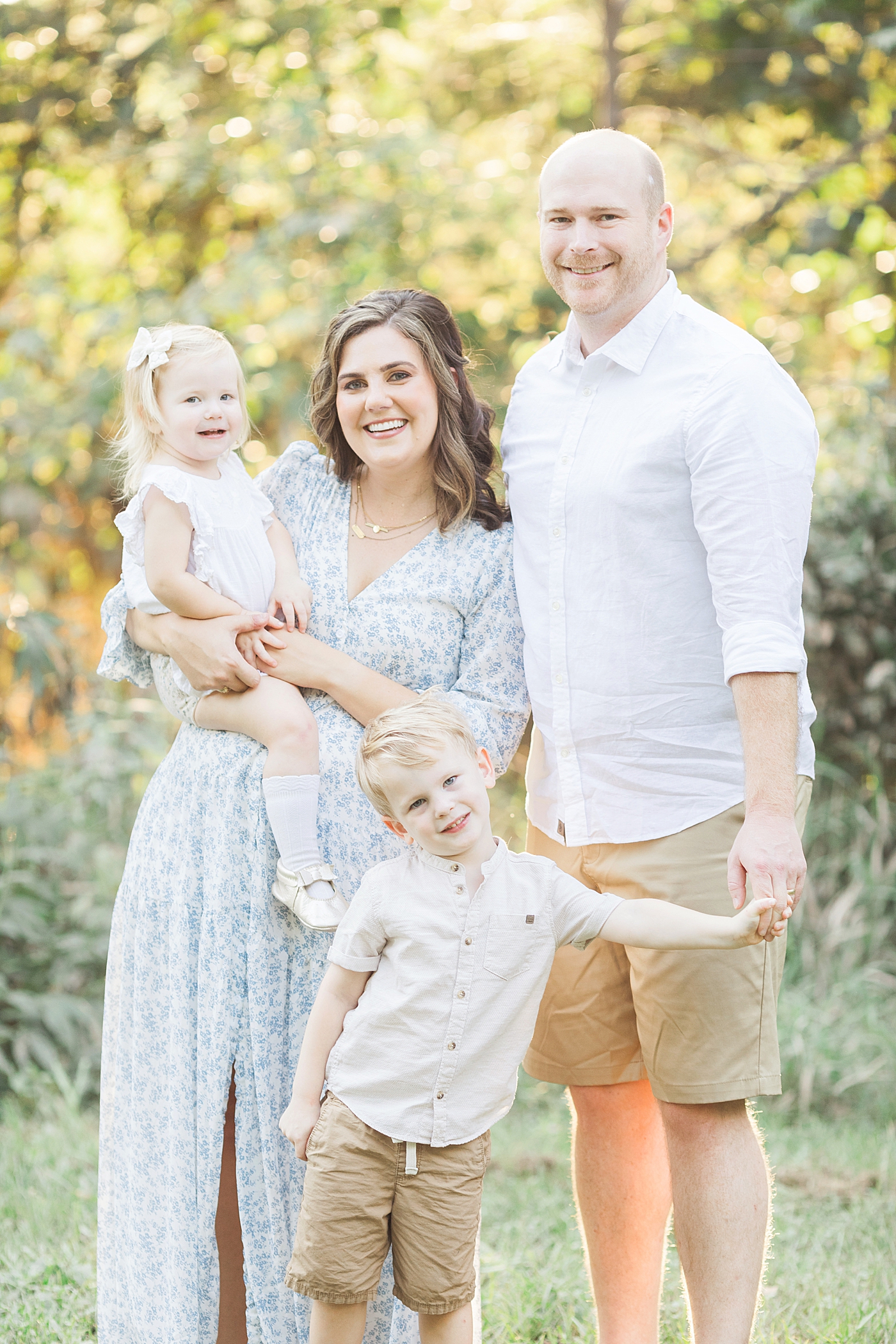 Family portrait during session with Fresh Light Photography.