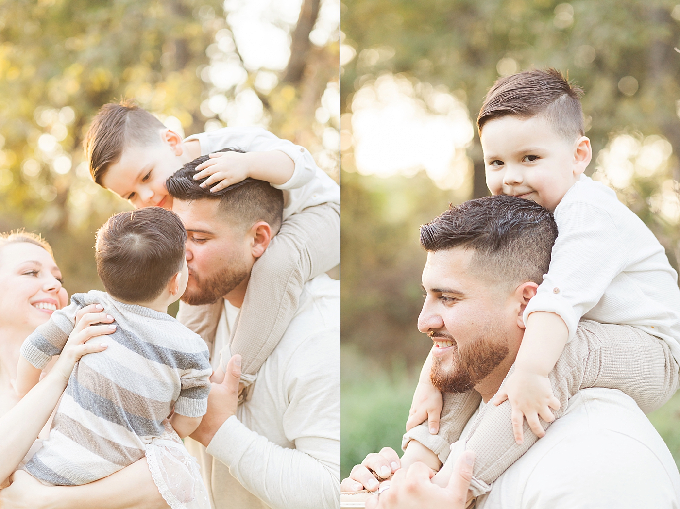 Outdoor family photoshoot. Photo by Fresh Light Photography.