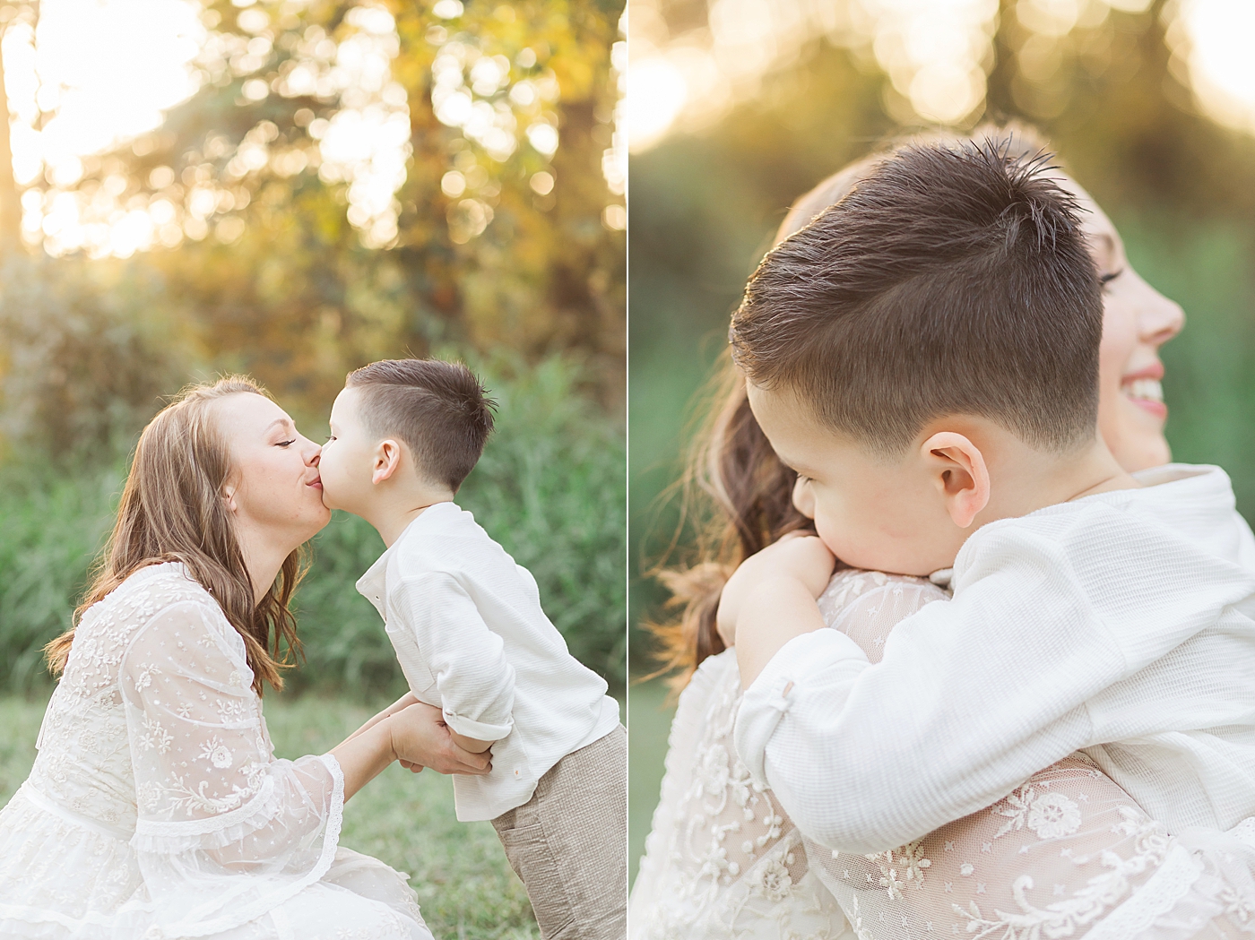 Sweet moments of Mom and her oldest son. Photo by Fresh Light Photography.