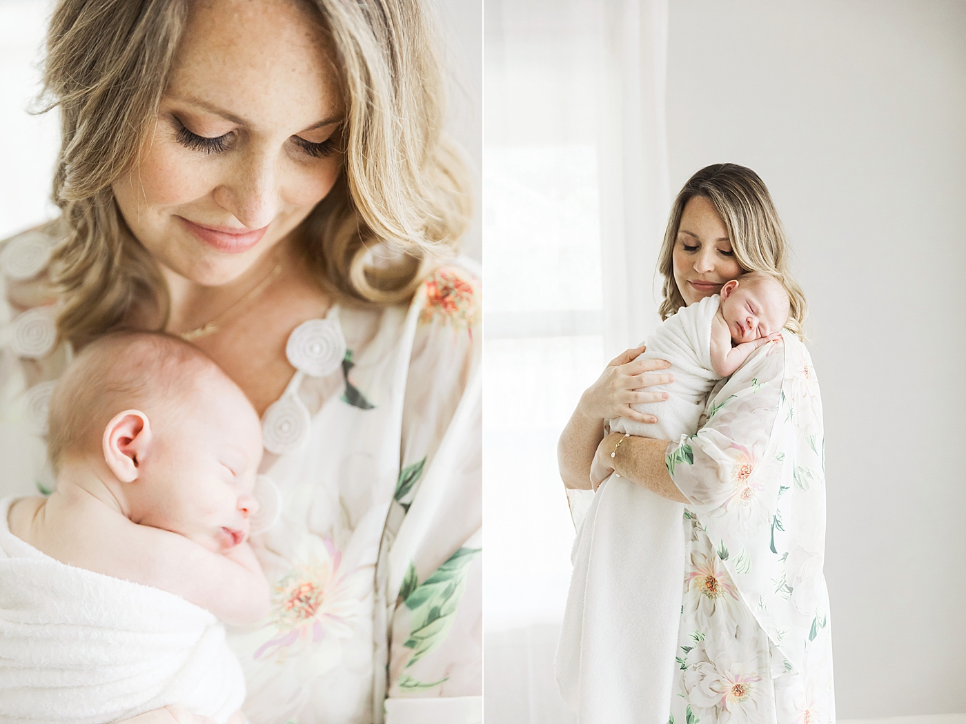 Mom and her newborn son. Photos by Fresh Light Photography.