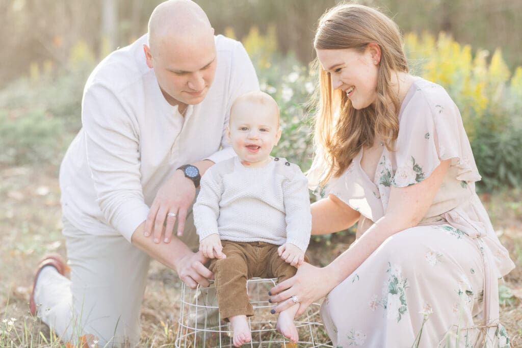 family portraits in Houston Heights TX 