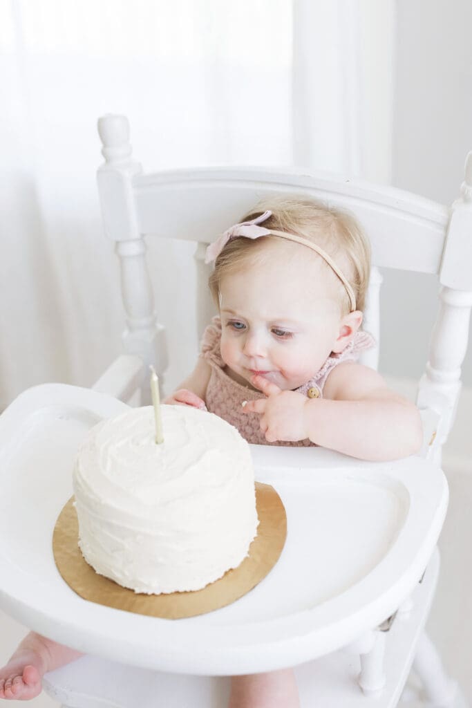 First birthday photography