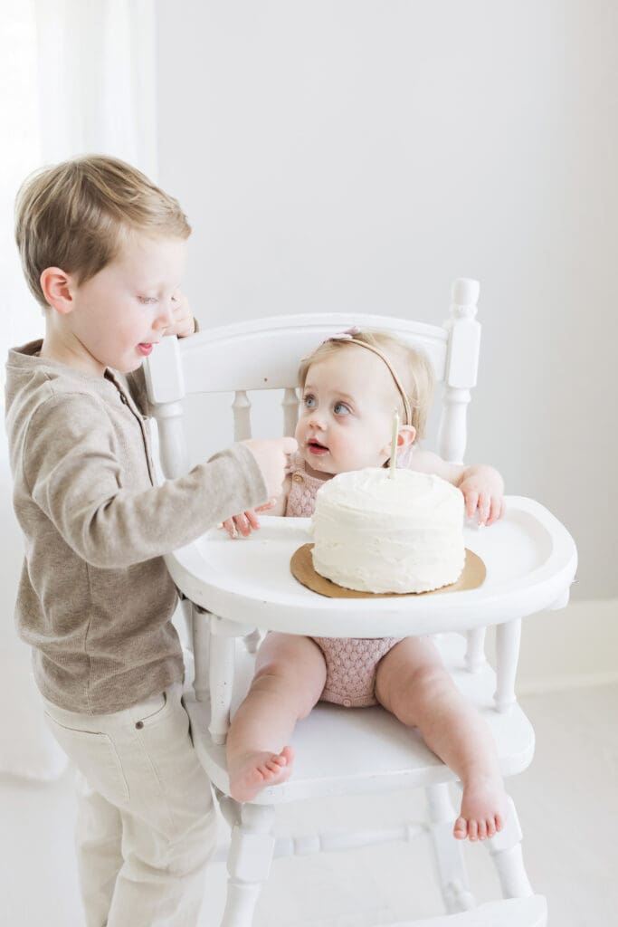 First birthday photography