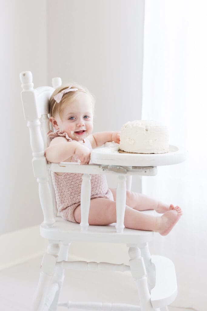 First birthday photography