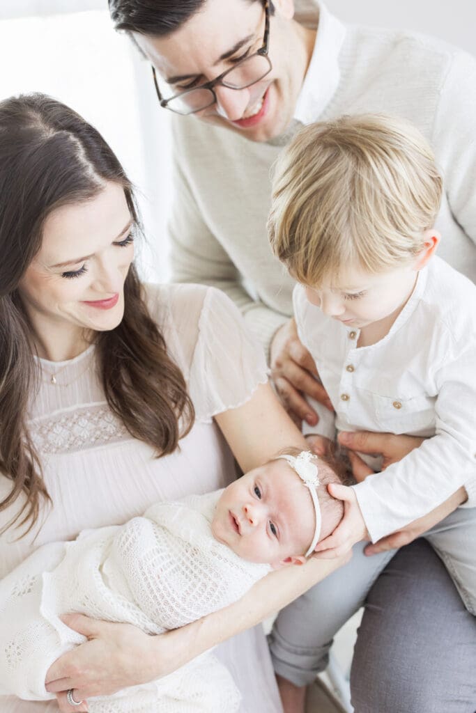 Newborn photography session