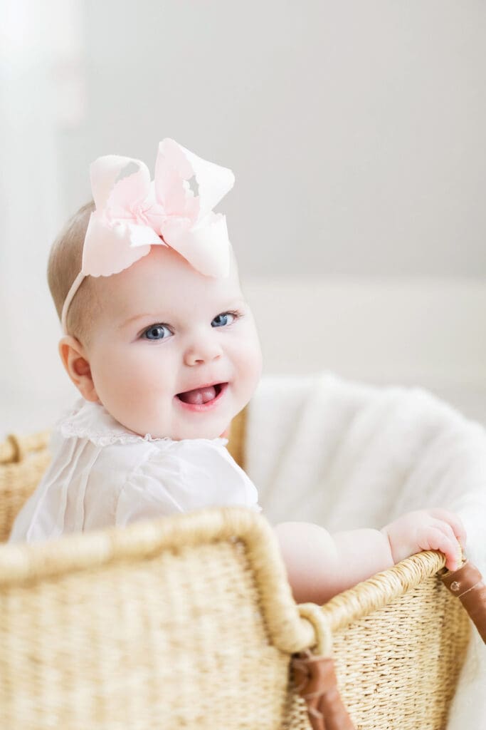 Houston Baby Milestone Photography