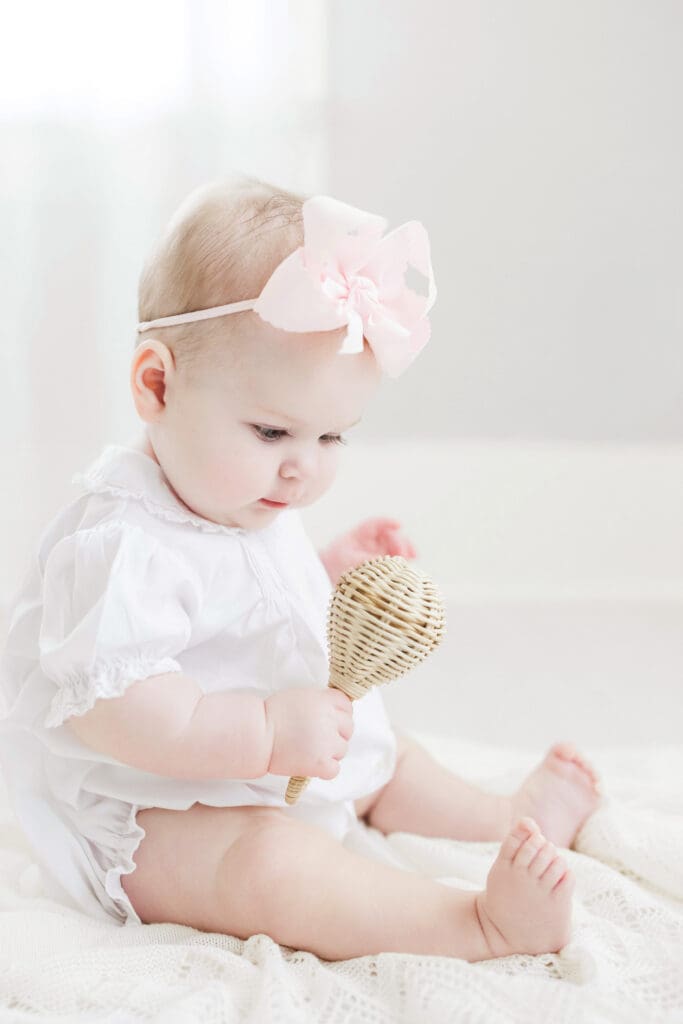 Houston Baby Milestone Photography